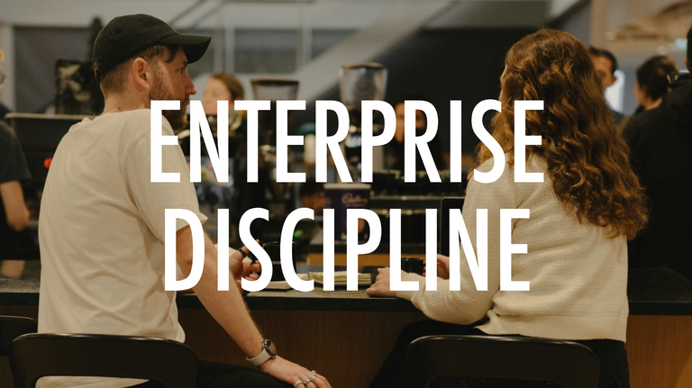 Speciality Coffee. Enterprise Discipline